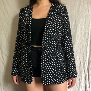 * Rachel Roy Polka Dot Blazer